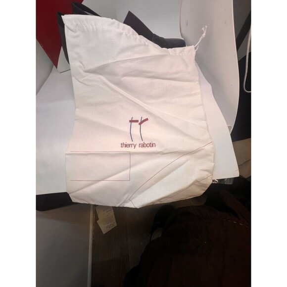 Thierry Rabiton Leasuure Women’s Mid Wedge Slip On Brown Leather 37 Comfort - Picture 3 of 16